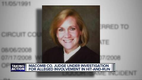 Metro Detroit judge accused of fleeing the scene of an accident, MSP investigating