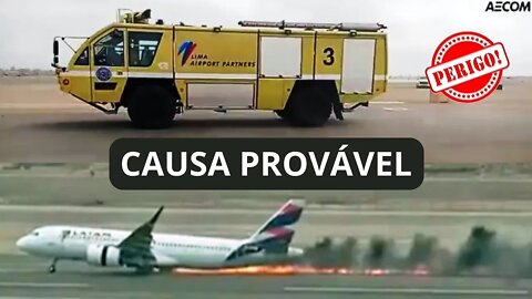 Acidente do Avião da LATAM - Causa Provável #avião #aviação #bombeiro