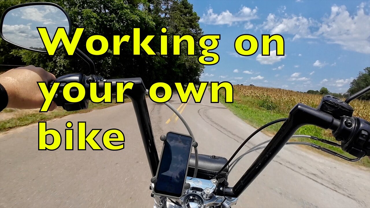 Do you work on your own motorcycle?