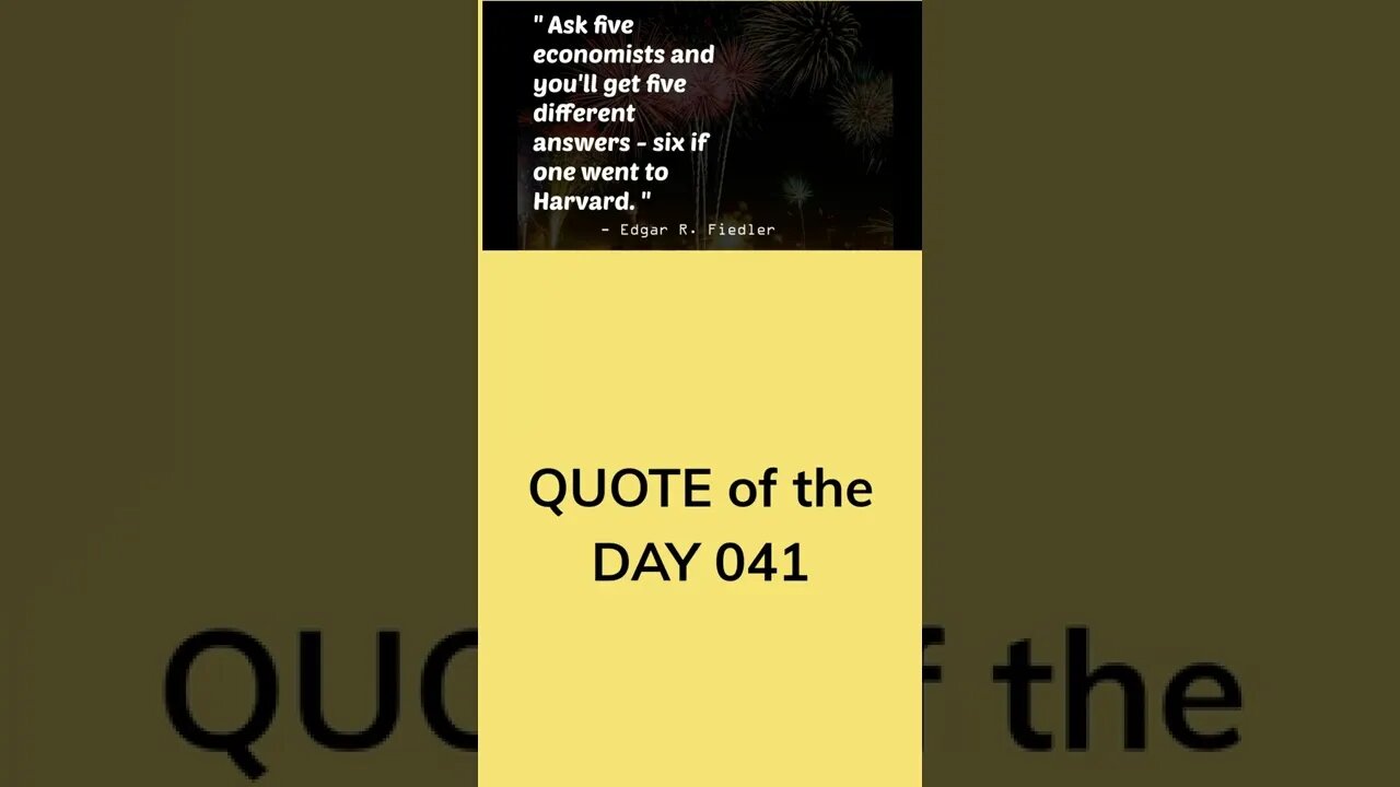 Quote of the Day 041