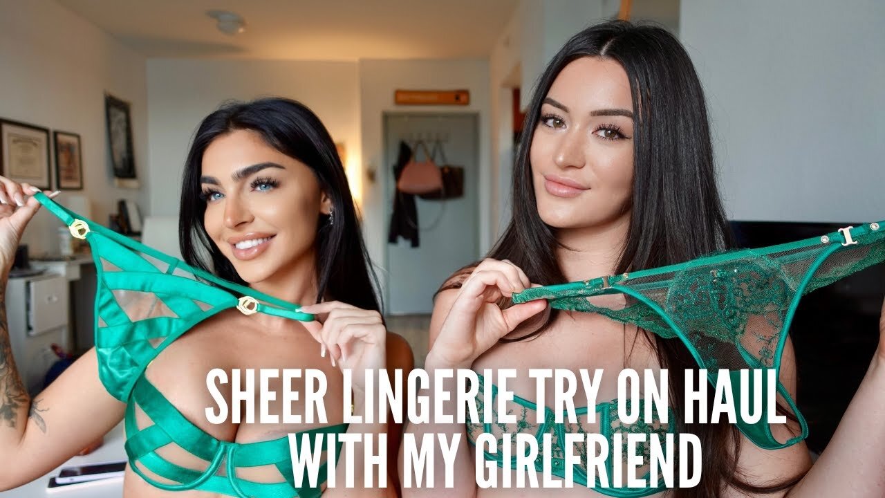 HONEY BIRDETTE LINGERIE HAUL WITH MY GIRLFRIEND💦🍑 hot baby naughty 🍑💦