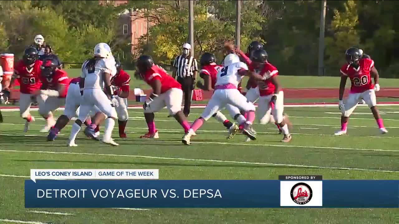 DEPSA beats Voyageur in WXYZ Game of the Week