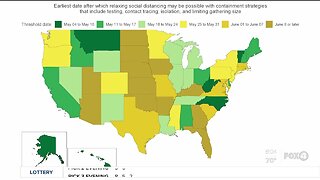 Model shows when states should reopen