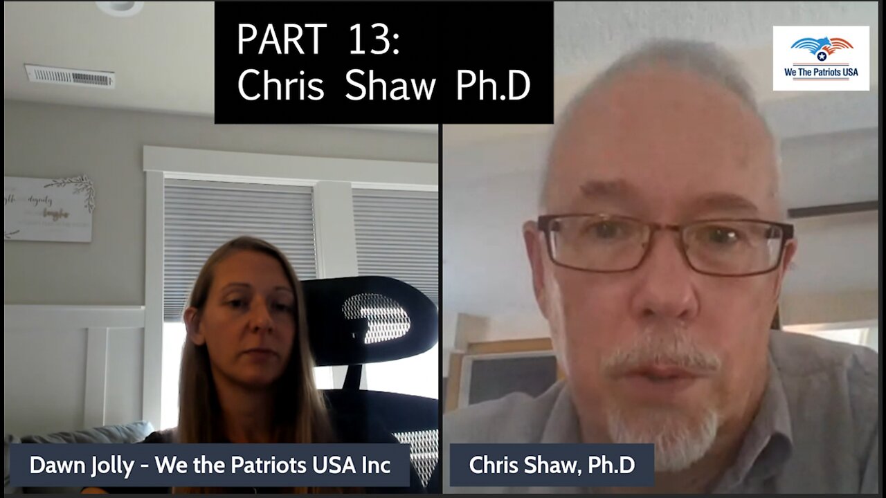 Vaccine Safety Awareness Marathon 2022 - Part 13: Chris Shaw, Ph.D