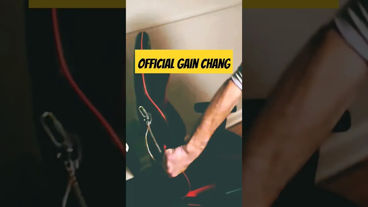 Official Gain Chang. Trust me. Developing a new chain exercise. #chaingang #gainchang