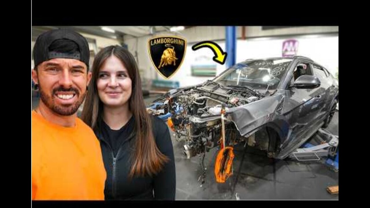 REBUILDING A WRECKED LAMBORGHINI URUS FOR MY GIRLFRIEND