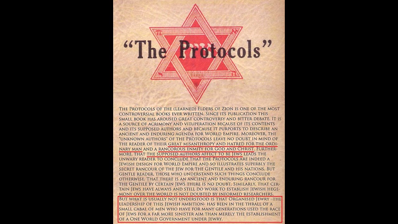 The Protocols of the Learned Elders of Zion