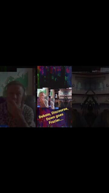 Debate, Discourse, Down goes Frazier….