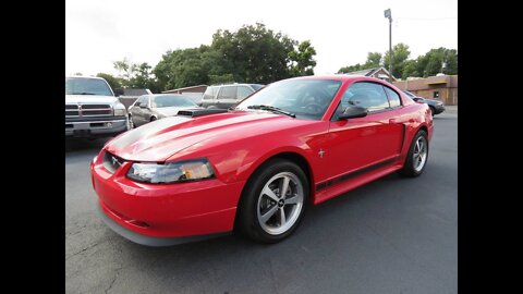 2003 Ford Mustang Mach 1 Start Up, Exhaust, and In Depth Review