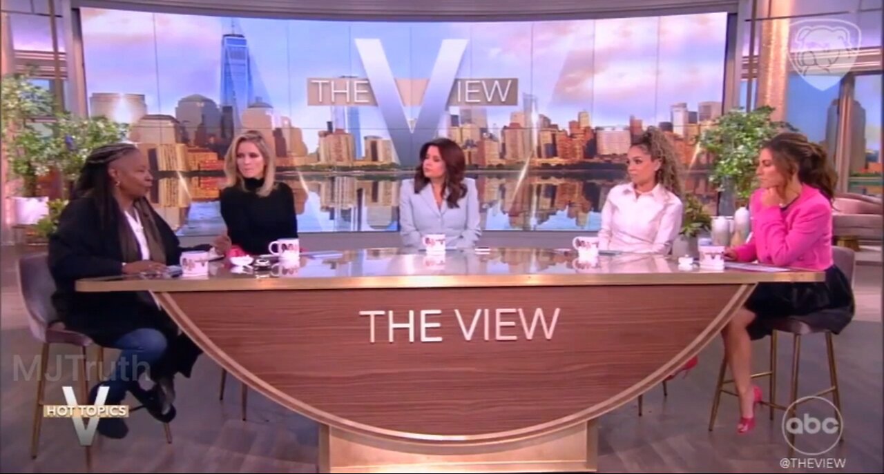 People on the view are beginning to panic and lie consistently about Donald J Trump