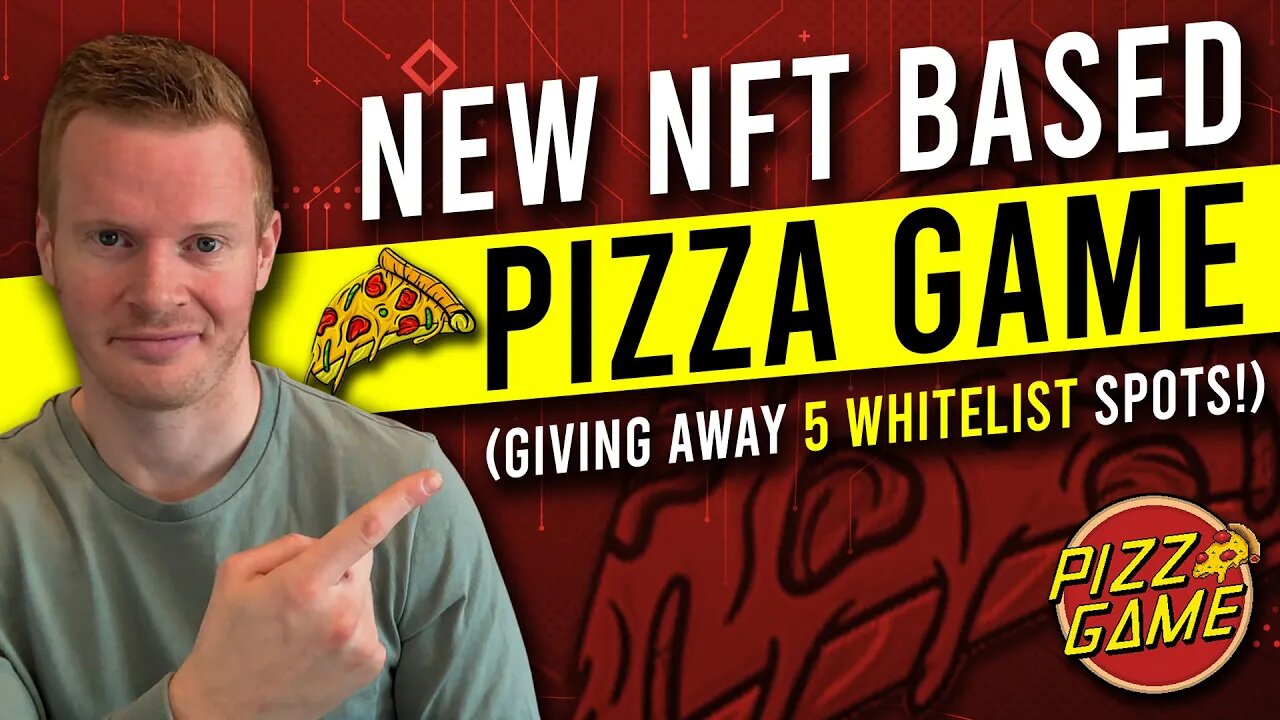 Guess what.. Another NEW NFT Game with 5 Whitelist spots available. Launching Feb 4th - Pizza Game