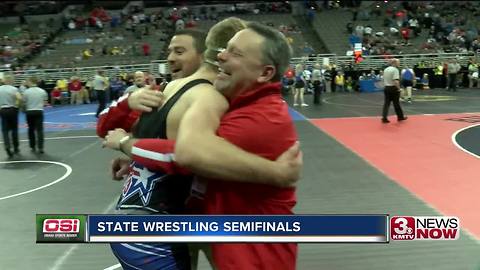 State Wrestling Semifinals Highlights