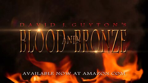 title teaser for my next book trailer: Blood and Bronze