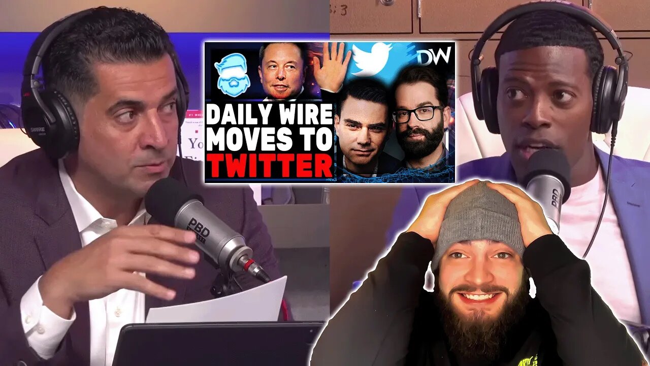 Daily Wire moves ALL content to TWITTER | Reacts to @PBDPodcast