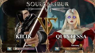Kilik (kgetbiz) VS Quintessa (Amesang) (SoulCalibur VI — Xbox Series X Ranked)