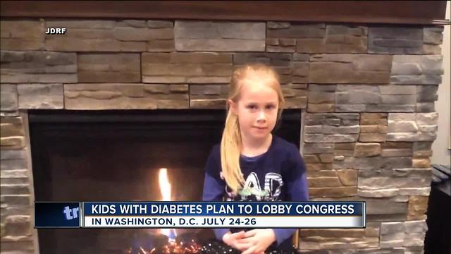 Kids With Diabetes Plan To Lobby Congress