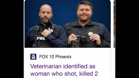 Woman shoots 2 police officers