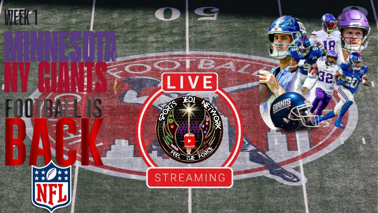 NY GIANTS 20024 open their 100th season against the Minnesota Vikings. Giants/Vikings Watch Party