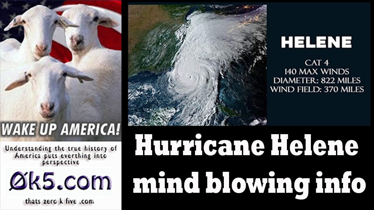 Hurricane Helene mind blowing info