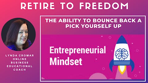 THE ABILITY TO BOUNCE BACK A PICK YOURSELF UP