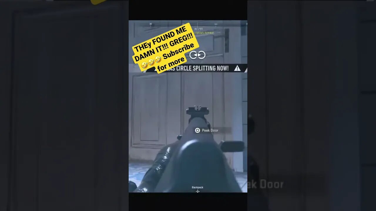 THEY FOUND ME DAMN IT!!! GREG!!!!🤣🤣🤣 Subscribe for more # #warzone2 #resurgence #callofdutymw2