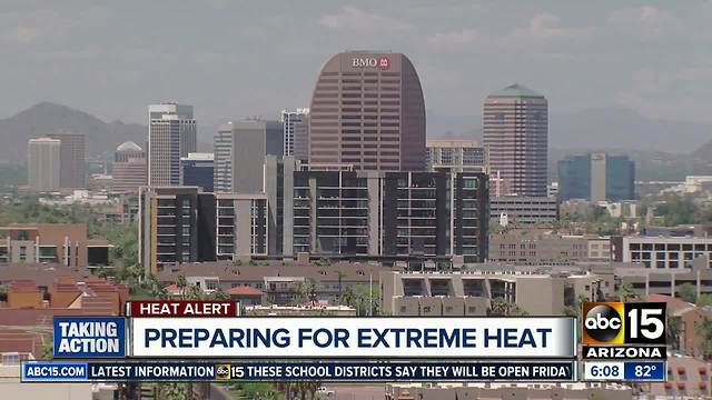 City of Phoenix taking steps to keep residents cool