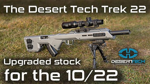 The Trek 22: an upgraded stock for the Ruger 10/22