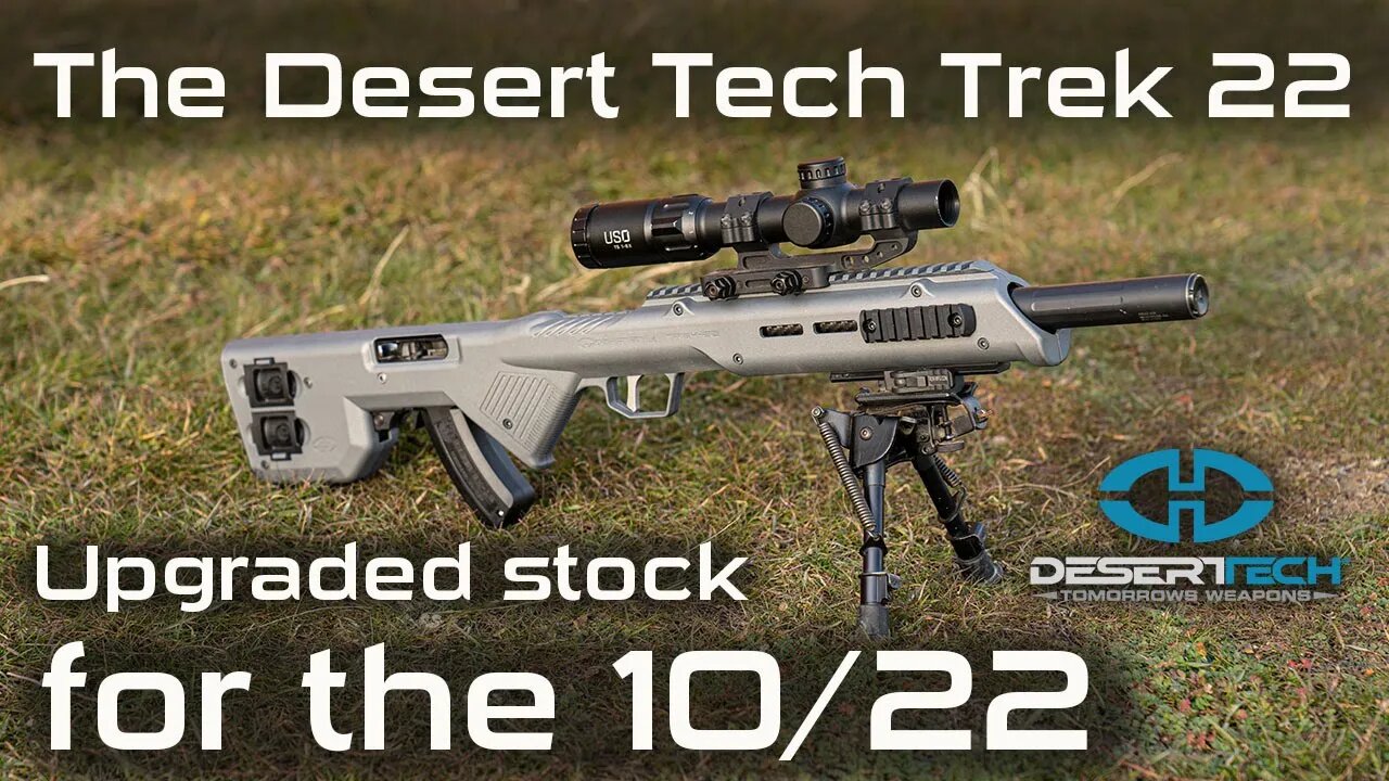 The Trek 22: an upgraded stock for the Ruger 10/22