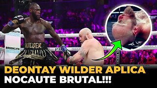 DEONTAY WILDER APLICA NOCAUTE BRUTAL NO PRIMEIRO ROUND!