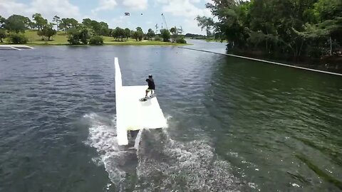 Wakeboarding at Shark Wake Park