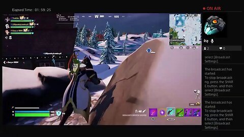 Welcome to Another episode of Fortnite with crazy Busted Crybaby Trek2m Day 663