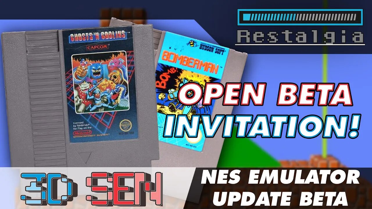 3D SEN NES Emulator Update + Open Beta Invite!!