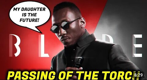 BLADE SCRIPT DETAILS! Villain & Dane Whitman Ebony Blade Connection
