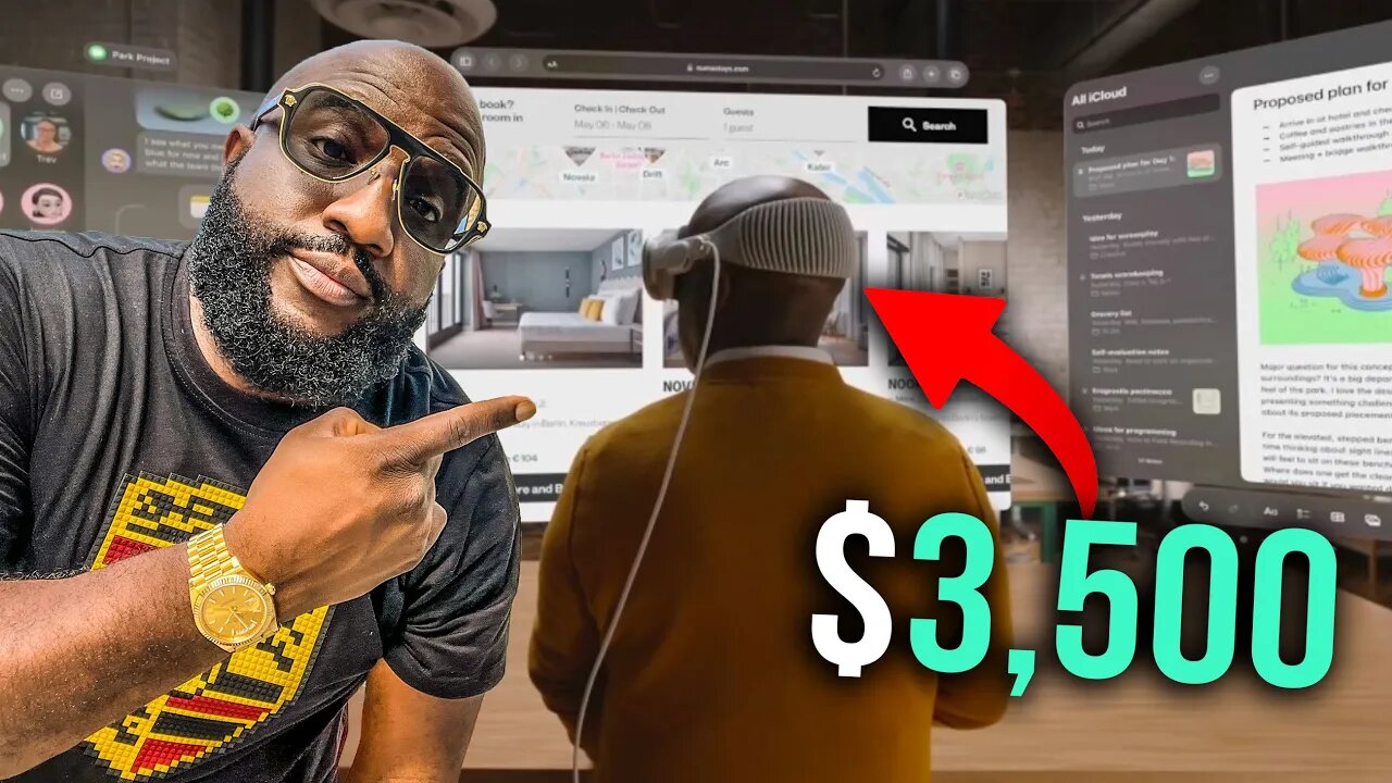 Apple's $3,500 Vision Pro Is a Game Changer, Will End Businesses, Movie Theaters, Relationships 🤔