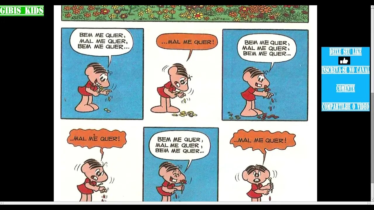 Mônica Bem Me Quer... Mal Me Quer... [Pause o Vídeo Caso Não Consiga Ler]