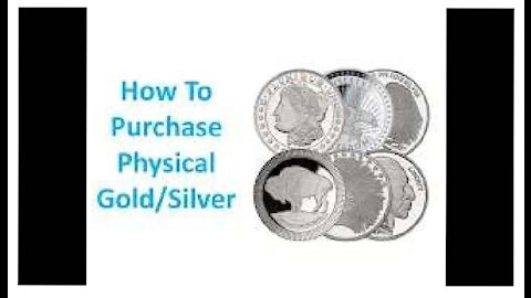 Your First Time Buying Physical Gold & Silver