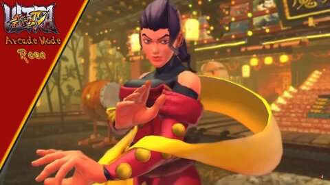 Ultra Street Fighter IV: Arcade Mode - Rose