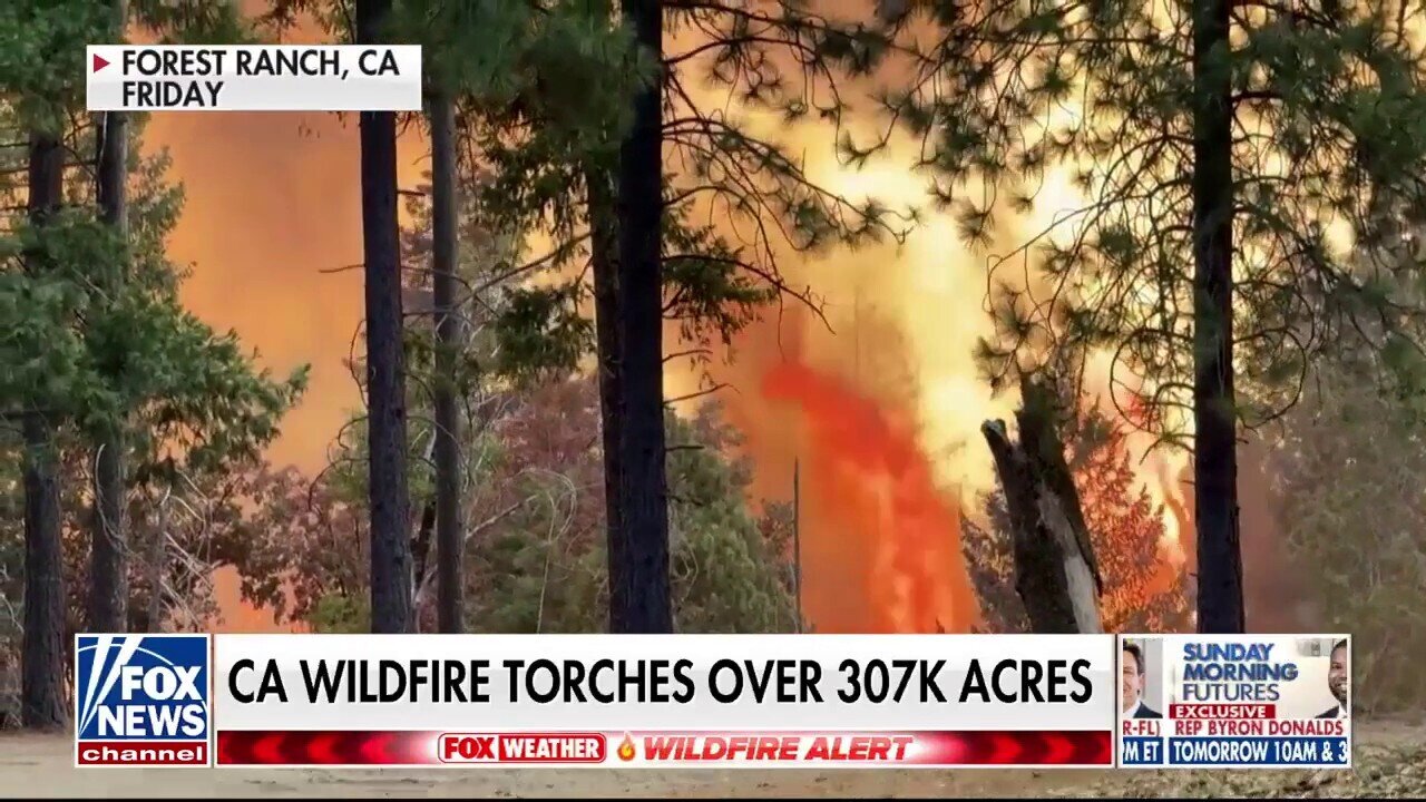 California Wildfire Becomes 12th Largest In State History