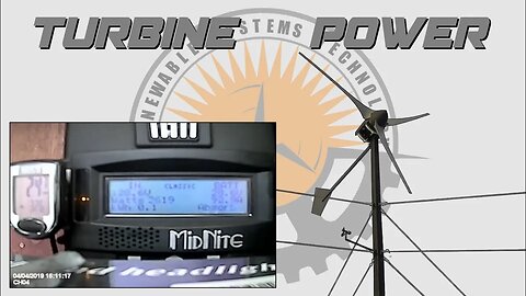Off Grid Reaper Wind Turbine Producing 2.6 kW!