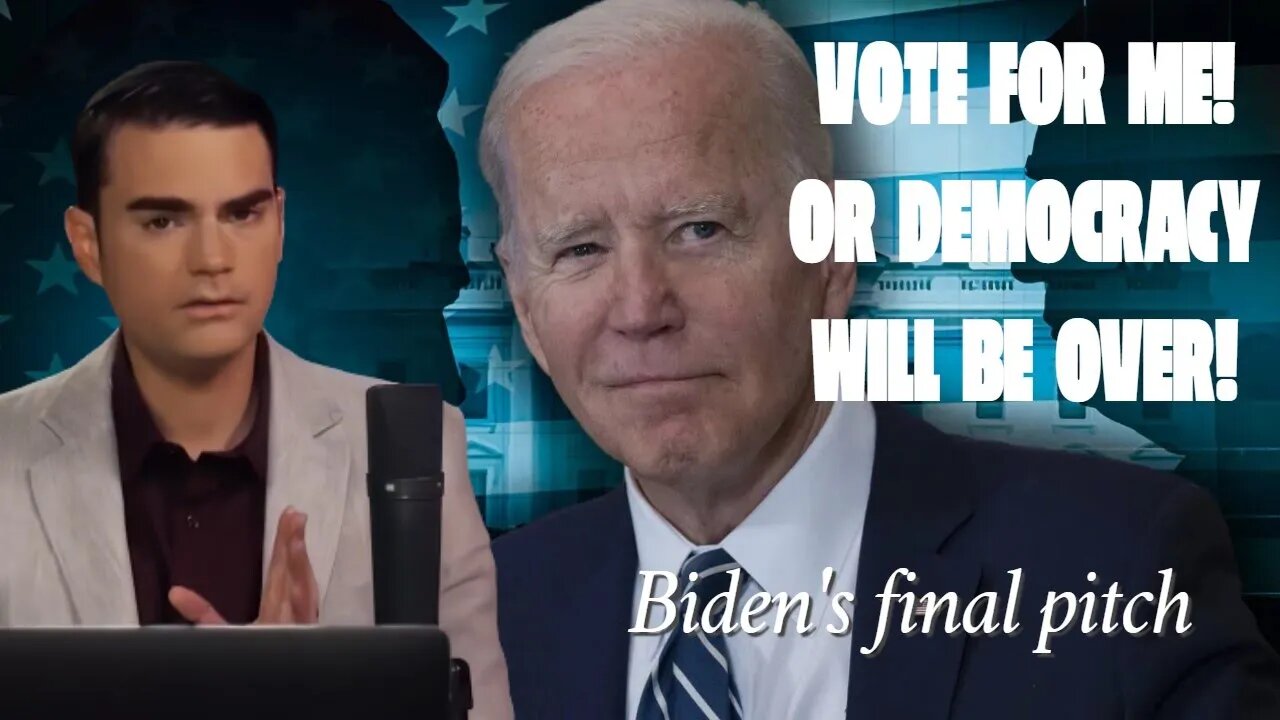 Ben Shapiro, There Is Only One Way To Defend Democracy... Vote For Me