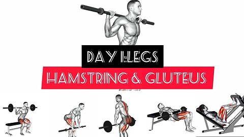 Day 1:Legs (Hamstring & gluteus)