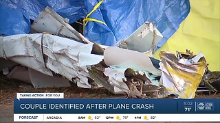 Florida couple killed in plane crash in Bartow