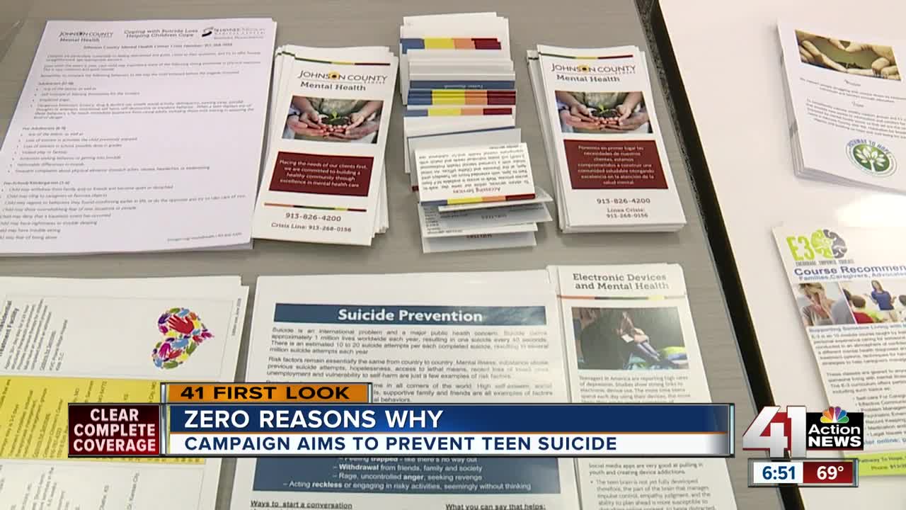 'Zero Reasons Why' suicide prevention campaign hopes to expand in new school year