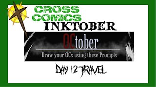 Inktober OCtober drawing Day 12