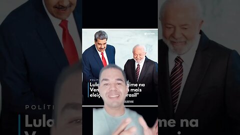 lula, defendendo democracia, venezuelana