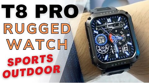 T8 PRO Smartwatch new 2023 Rugged Militar pk MK66 C26 K55 KR80