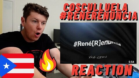 Cosculluela - #RenéRenuncia **RESIDENTE DISS** ((IRISH GUY REACTION!!))