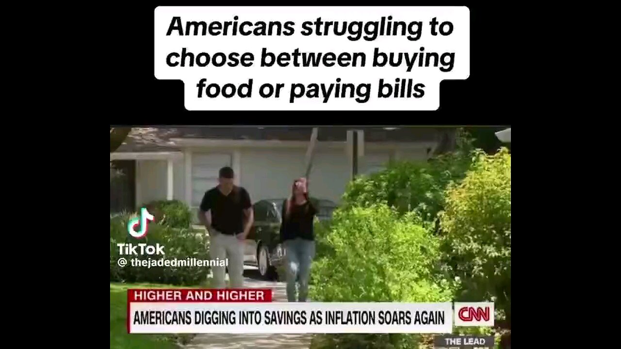 CNN forgets they continue to gaslight Americans claiming the economy is great & nobody is struggling