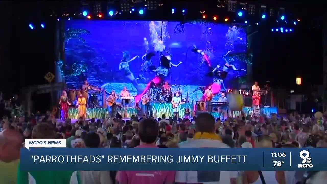 "Parrotheads" remember Jimmy Buffett