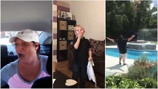 The best reactions to pregnancy reveals